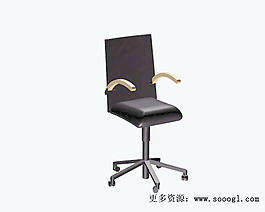 辦公家具辦公椅3d模型3d素材 126