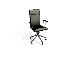 辦公家具辦公椅3d模型3d素材模板 198
