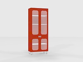 辦公家具文件柜3d模型3d素材模板 8