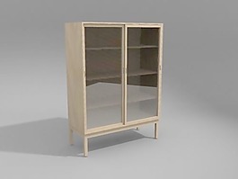 辦公家具文件柜3d模型文件柜 2