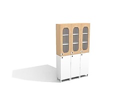 辦公家具文件柜3d模型3d素材 6