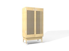 办公家具文件柜3d模型文件柜 56
