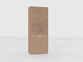 辦公家具文件柜3d模型3d素材 45