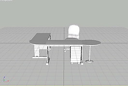 辦公家具家居3d模型3d素材模板 45