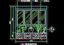復(fù)式實(shí)例、實(shí)用本色場景cad詳圖素材20080906更新35