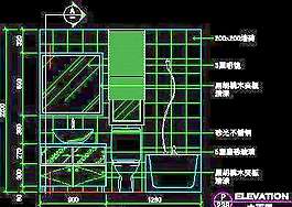 復式實例、實用本色場景cad詳圖素材20080906更新68