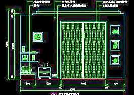 3例復(fù)式實例、現(xiàn)代簡約場景cad詳圖素材20080906更新43