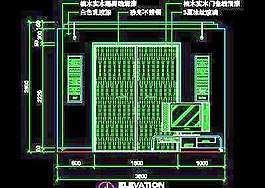3例復(fù)式實例、現(xiàn)代簡約場景cad詳圖素材20080906更新37