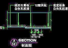 三居室實例、實用本色場景cad詳圖素材第二輯72