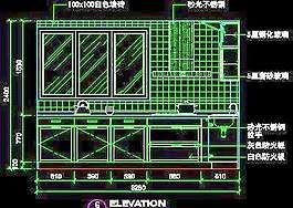 三居室實例、實用本色場景cad詳圖素材第二輯61