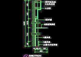 三居室實例、實用本色場景cad詳圖素材第二輯49