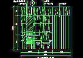 三居室實(shí)例、實(shí)用本色場(chǎng)景cad詳圖素材第二輯41