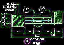 三居室實例、實用本色場景cad詳圖素材第二輯1