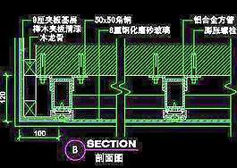 三居室實(shí)例、實(shí)用本色場(chǎng)景cad詳圖素材第二輯18
