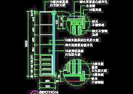 三居室實(shí)例、實(shí)用本色場(chǎng)景cad詳圖素材第二輯27