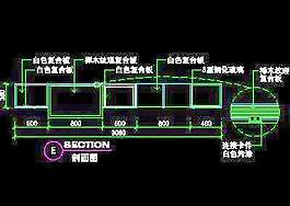 三居室實例、實用本色場景cad詳圖素材第二輯19