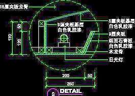 三居室實例、實用本色場景cad詳圖素材第二輯3