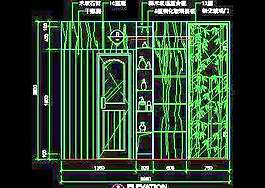 三居室實例、實用本色場景cad詳圖素材免費下載91