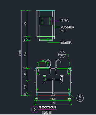 廚房 廚房水池 灶臺 抽油煙機