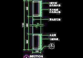 三居室實(shí)例、實(shí)用本色場(chǎng)景cad詳圖素材免費(fèi)下載46