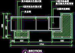 三居室實(shí)例、實(shí)用本色場(chǎng)景cad詳圖素材免費(fèi)下載24