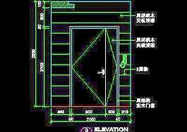 三居室實(shí)例、實(shí)用本色場(chǎng)景cad詳圖素材免費(fèi)下載19