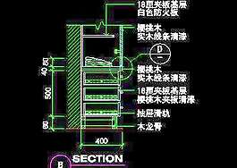 三居室實(shí)例、新古典主義場(chǎng)景cad詳圖素材4例-67