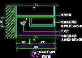 三居室實(shí)例、新古典主義場(chǎng)景cad詳圖素材4例-59