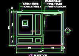 三居室實(shí)例、新古典主義場(chǎng)景cad詳圖素材4例-54