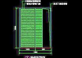 三居室實(shí)例、新古典主義場(chǎng)景cad詳圖素材4例-34