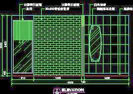 三居室實(shí)例、新古典主義場(chǎng)景cad詳圖素材4例-35