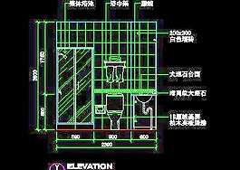 三居室實(shí)例、新古典主義場(chǎng)景cad詳圖素材4例-49