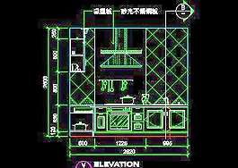 三居室實(shí)例、新古典主義場(chǎng)景cad詳圖素材4例-45