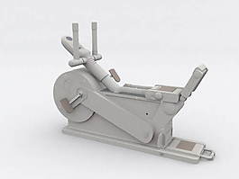 文化體育用品3d健身器材模型3d模型素材 23