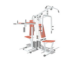 文化體育用品3d健身器材模型3d模型素材 18