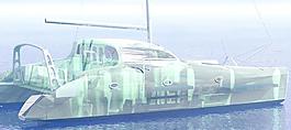 1100萬雙體船