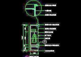 二居室實(shí)例、實(shí)用本色場(chǎng)景cad詳圖素材3例-42