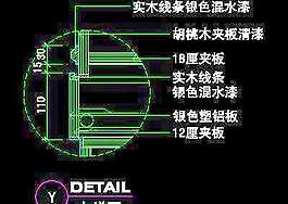 二居室实例、现代简约场景cad详图第二辑95