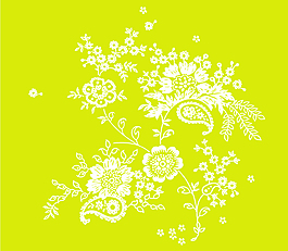 精美花纹背景矢量图