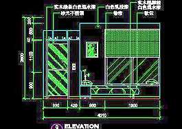 二居室實例、歐式情懷場景cad詳圖4例第二輯8