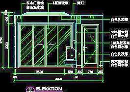 二居室實例、歐式情懷場景cad詳圖4例第一輯28