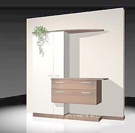 室內(nèi)設(shè)計(jì)背景墻3d素材3d裝修模板 96