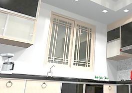 室內(nèi)設(shè)計廚房餐廳3d素材3d素材 25