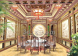 室內(nèi)設(shè)計廚房餐廳3d素材室內(nèi)設(shè)計 48