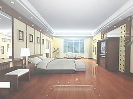 室內(nèi)設(shè)計(jì)臥室3d素材室內(nèi)設(shè)計(jì) 21