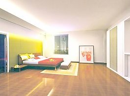 室內(nèi)設(shè)計(jì)臥室3d素材3d模型 73