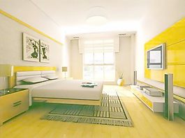 室內(nèi)設(shè)計(jì)臥室3d素材3d模型 104