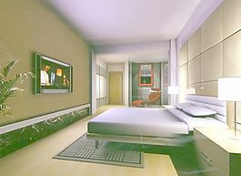 室內(nèi)設(shè)計(jì)臥室3d素材裝飾素材 129