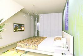室內(nèi)設(shè)計(jì)臥室3d素材3d裝修模板 120