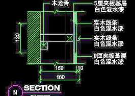 一居室實(shí)例、現(xiàn)代簡(jiǎn)約場(chǎng)景cad詳圖素材（20080802更新）38